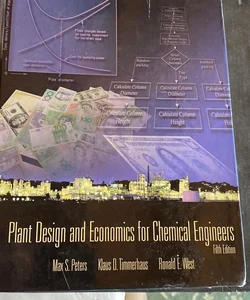 Plant Design And Economics for Chemical  Engineers 