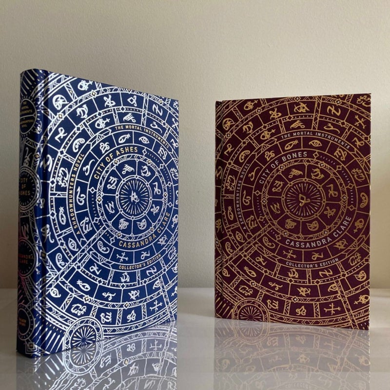 City of Bones & City of Ashes Watetstones Mortal Instruments 15th Anniversary Collector’s Edition