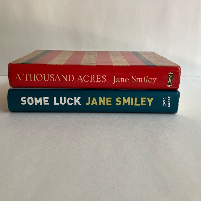 Some Luck (SIGNED); A Thousand Acres