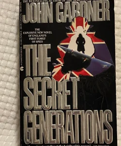 The Secret Generations Historical Fiction Paperback Book by John Gardner 1986