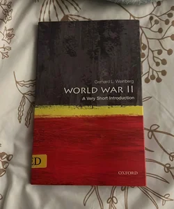 World War II: a Very Short Introduction