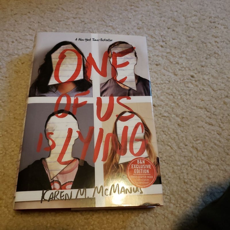 One of us is lying (Barnes and Noble edition)