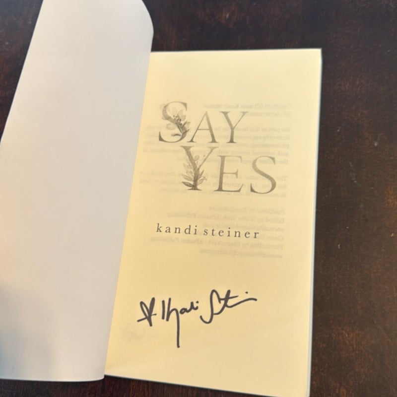 Say Yes