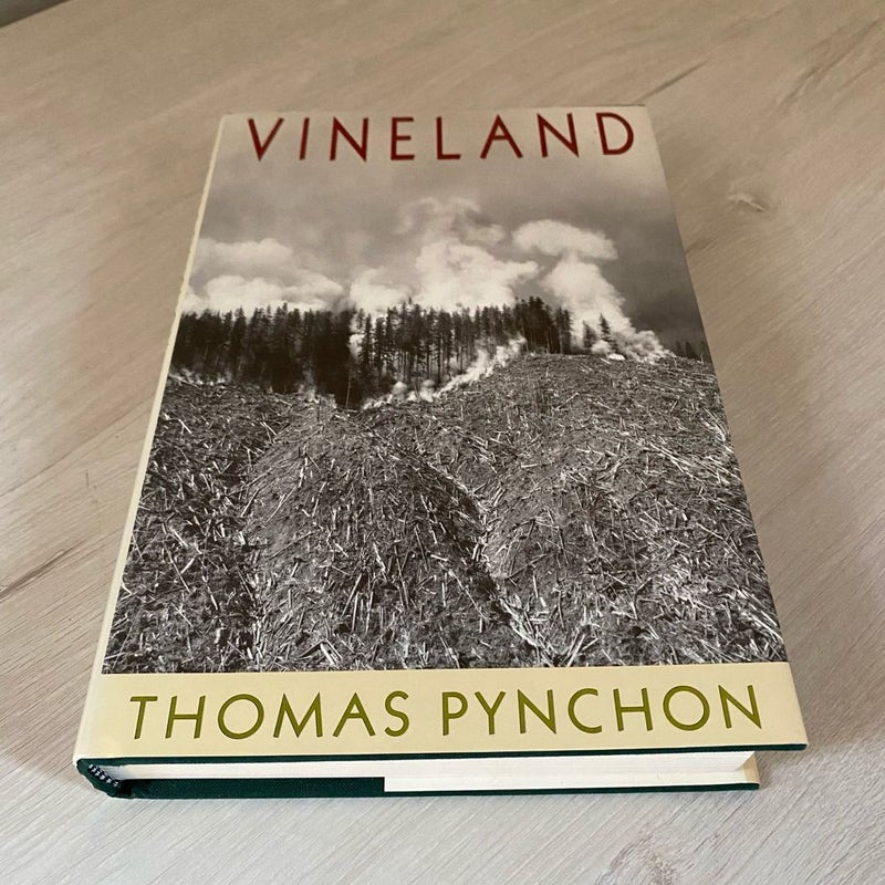 Lot of Two Thomas Pynchon First Edition Hardback Books: Vineland & Mason + Dixon