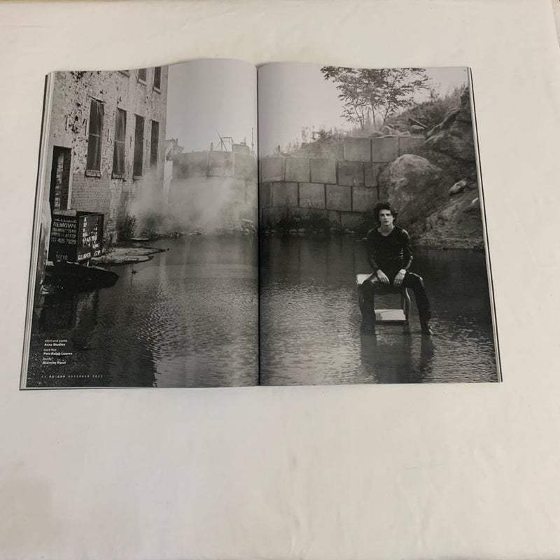 GQ Timothée Chalamet “Gives Us The Full Download”Issue November 2023  Plus Gucci Insert  