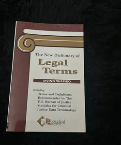 The New Dictionary of Legal Terms