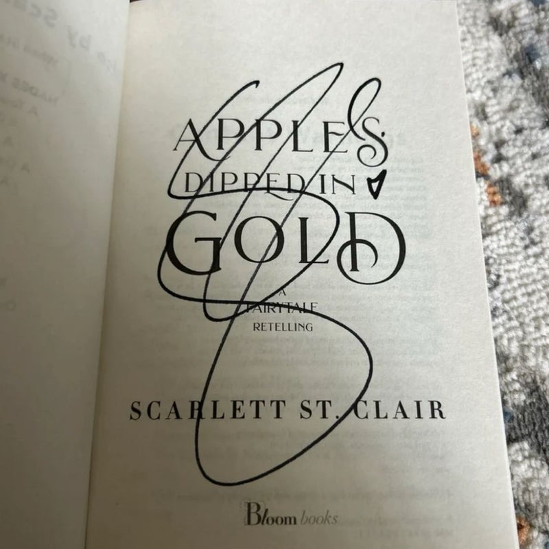 Apples Dipped in Gold