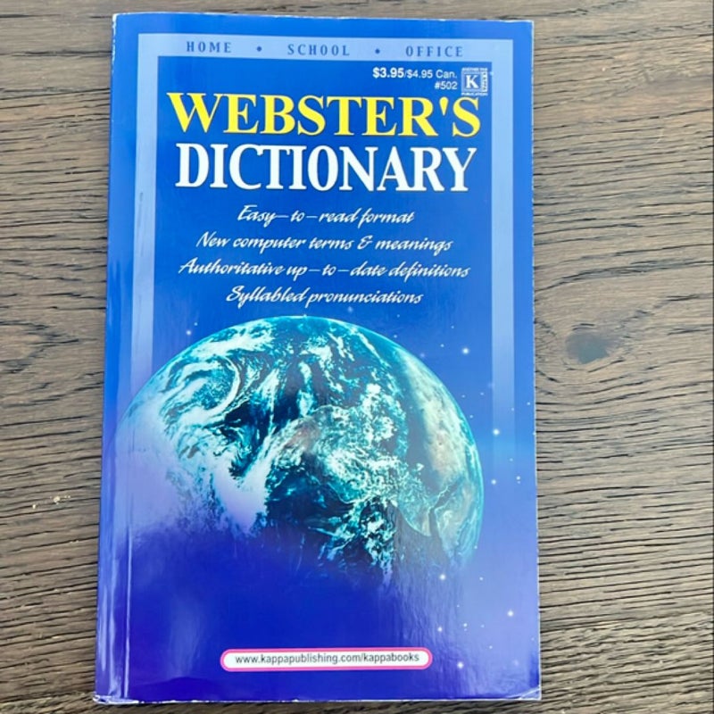 Webster's Dictionary