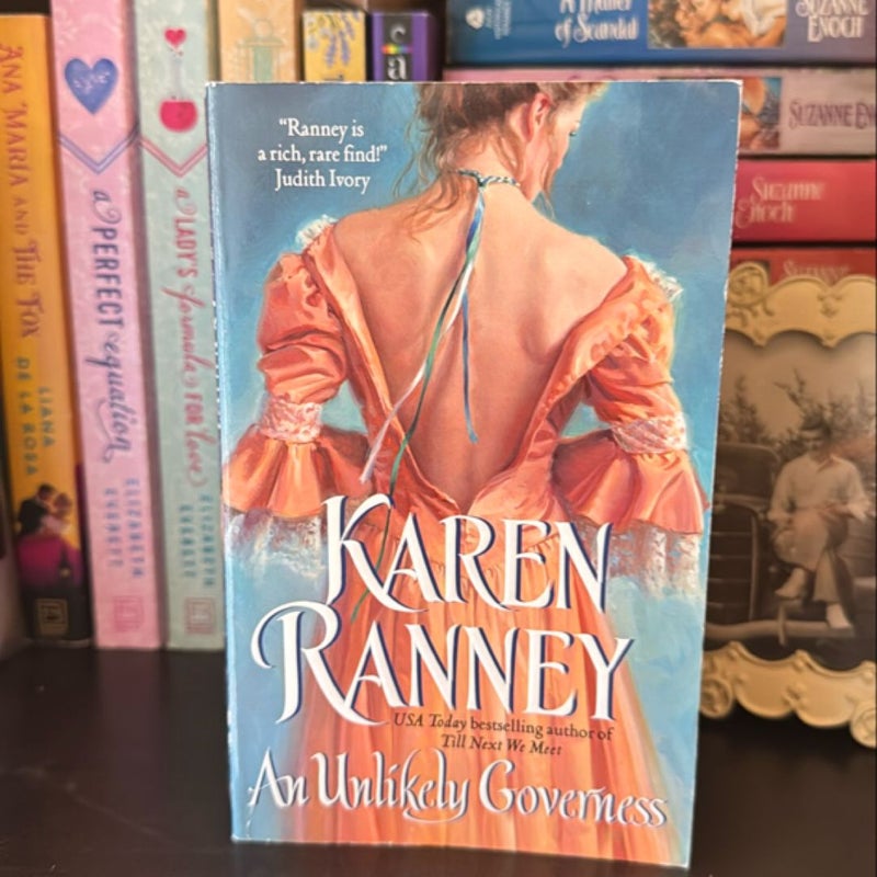 An Unlikely Governess - Clinch Cover