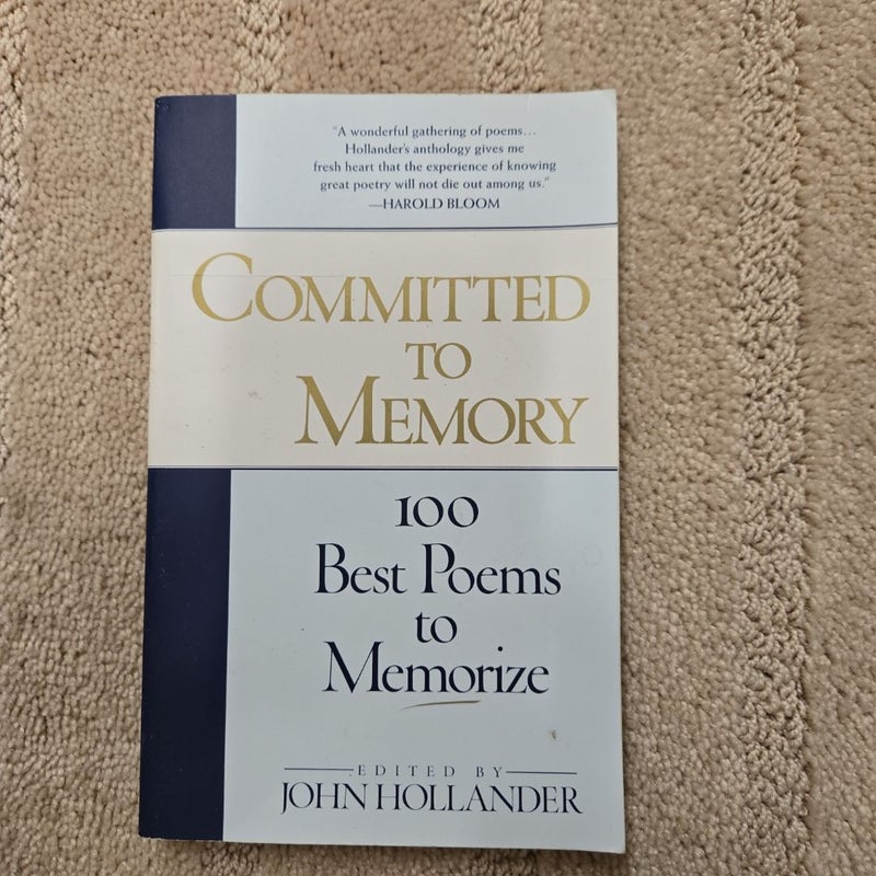 Committed to Memory