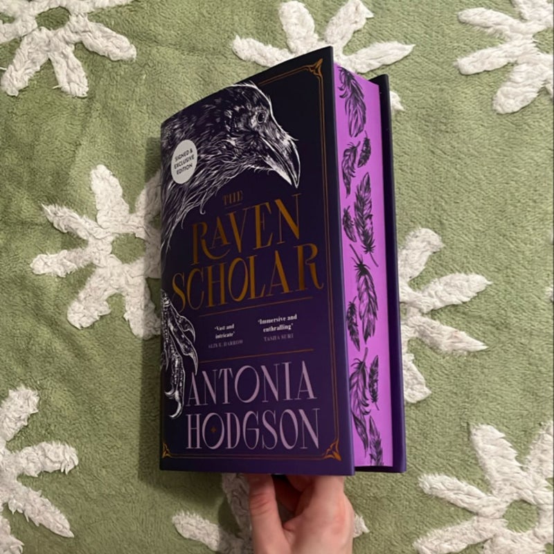 The Raven Scholar (signed waterstones edition)