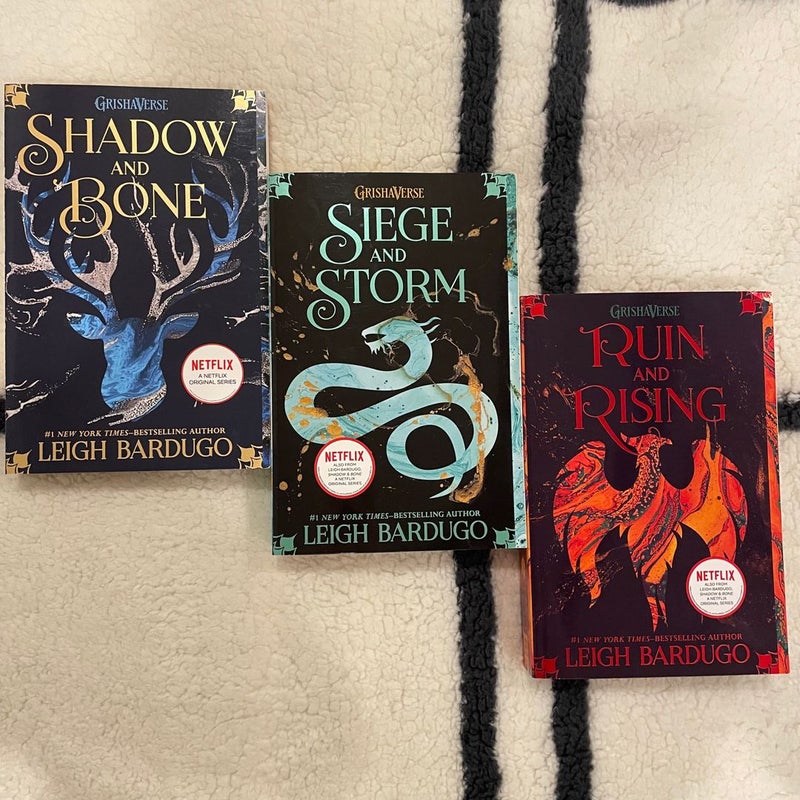 Shadow and Bone, Siege and Storm, & Ruin and Rising