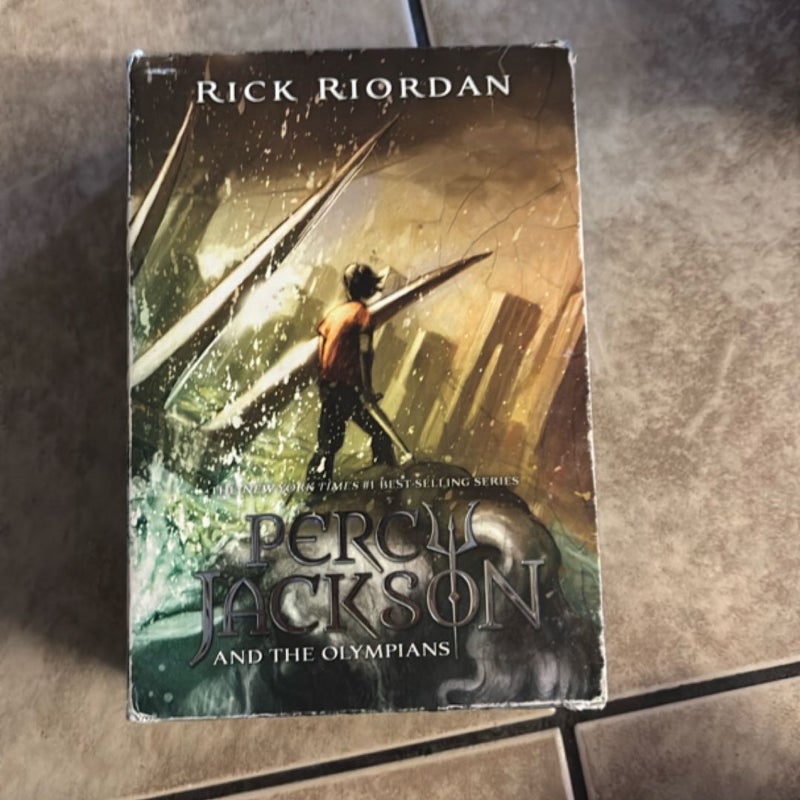The Percy Jackson and the Olympians Pbk 3-Book