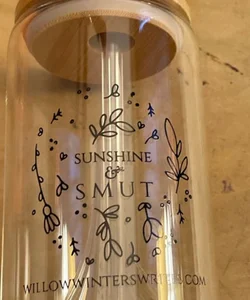 Sunshine & Smut Glass Cup 