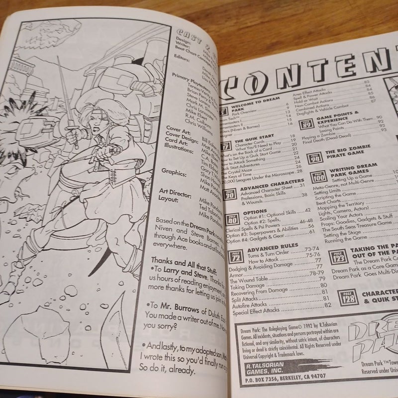Dream Park the Roleplaying Game
