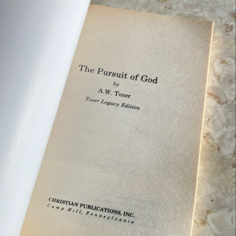 The Pursuit of God