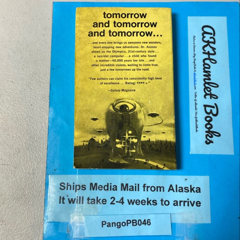 Nine Tomorrows by Isaac Asimov, Paperback | Pangobooks