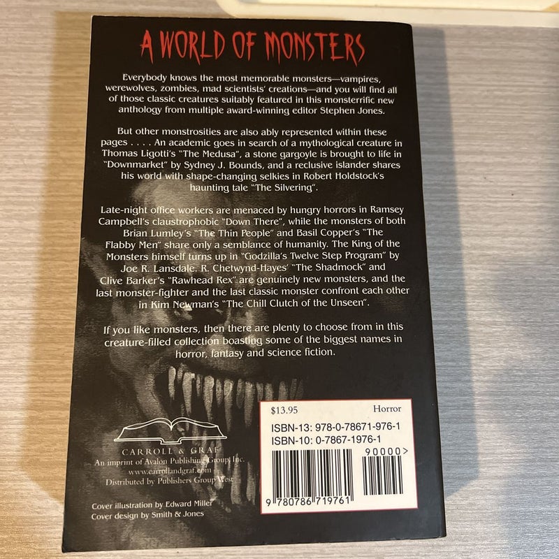 The Mammoth Book of Monsters💀☠️