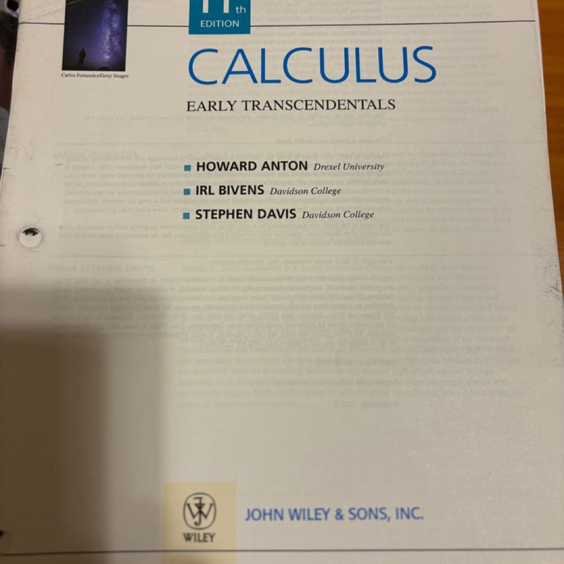 Calculus