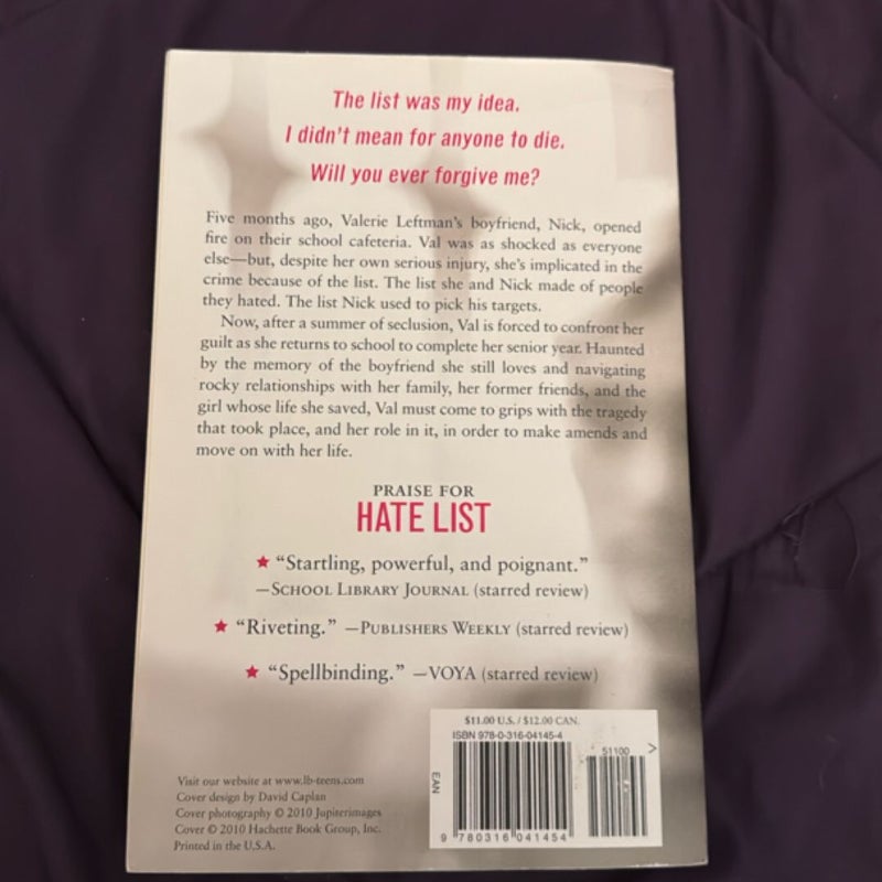 Hate List