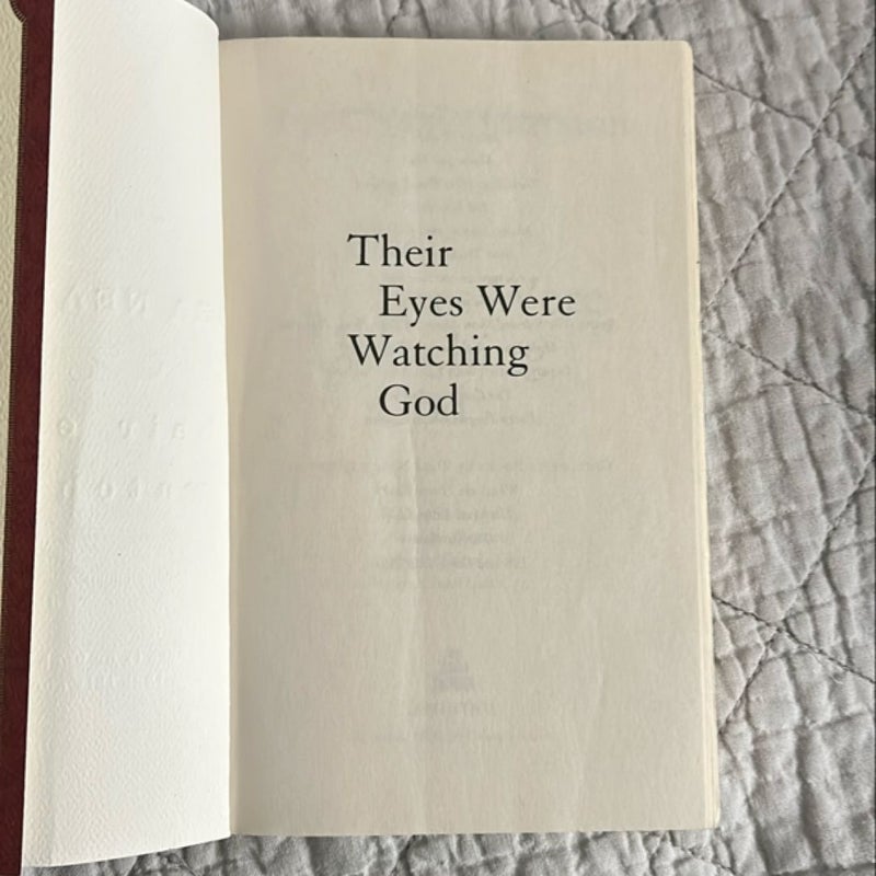 Their Eyes Were Watching God