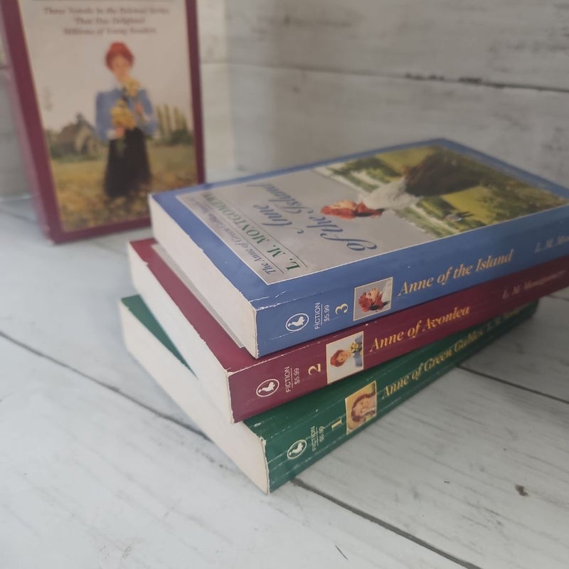 Anne of Green Gables, 3-Book Box Set, Volume I