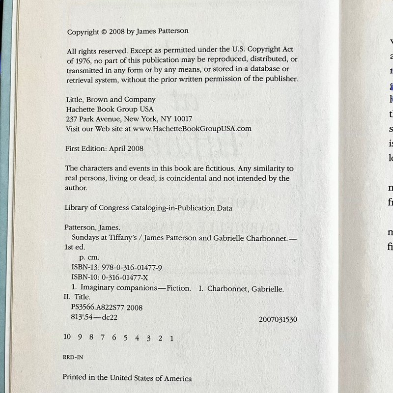 Sundays at Tiffany's