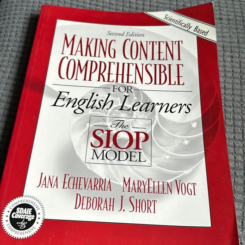 Making Content Comprehensible for English Language Learners