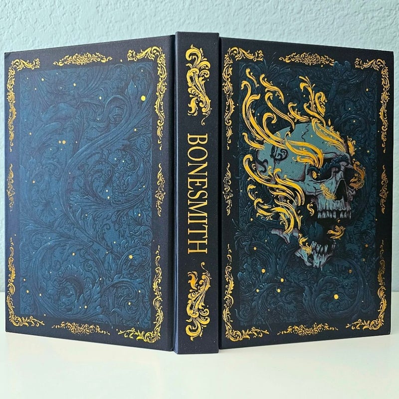 Bonesmith SIGNED by Nicki Pau Preto Bookish Box Exclusive Edition Foiling & Edge