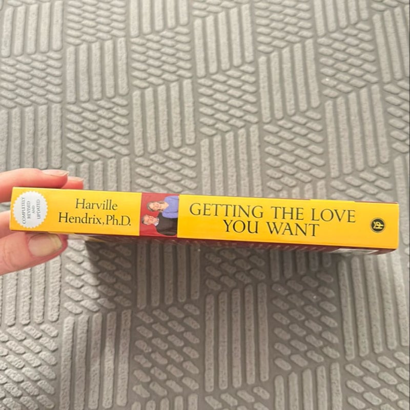 Getting the Love You Want: a Guide for Couples: Second Edition