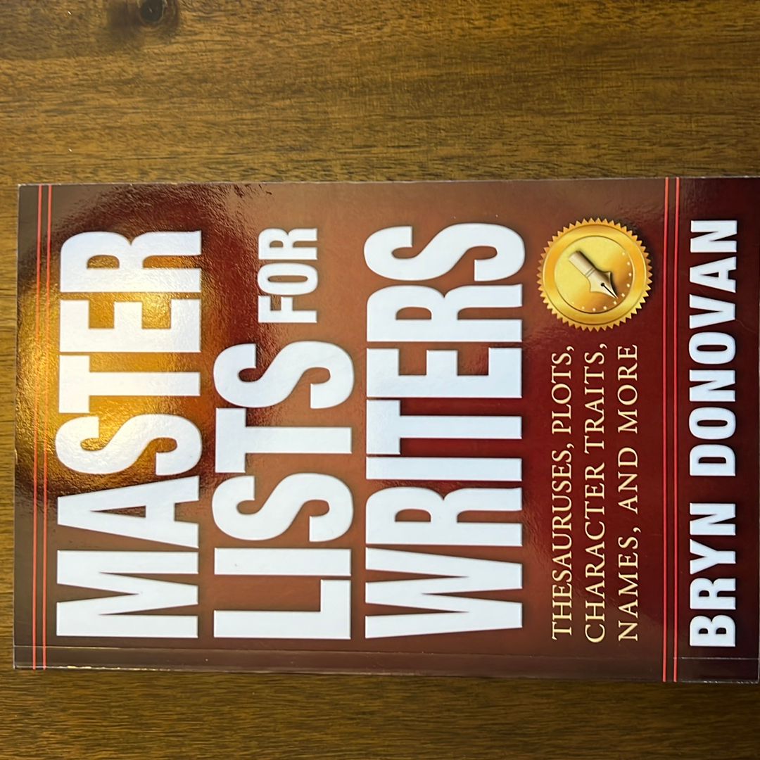 Master Lists for Writers