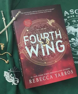 Fourth Wing (Holiday Exclusive, SIGNED & STAMPED)
