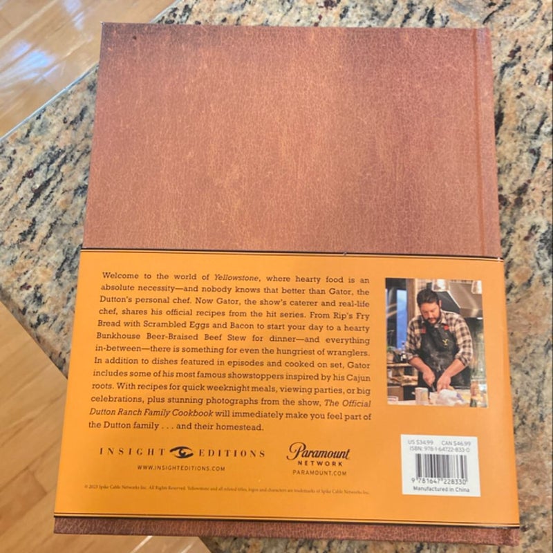Yellowstone: The Official Dutton Ranch Family Cookbook