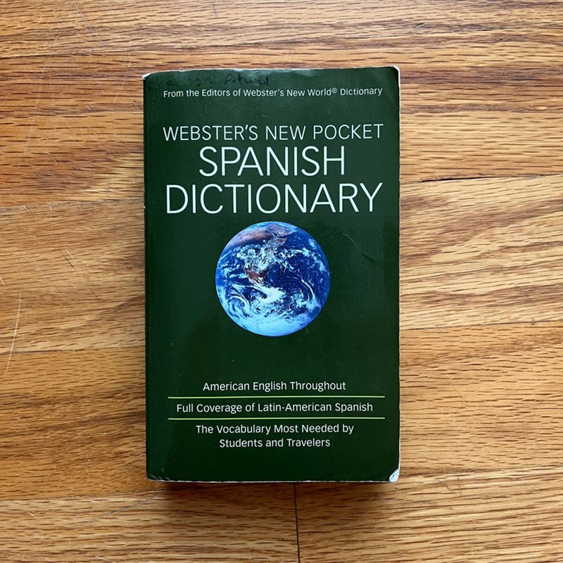 Webster's New Pocket Spanish Dictionary