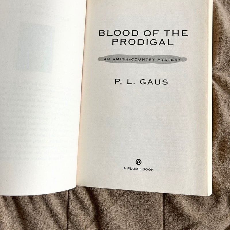 Blood of the Prodigal