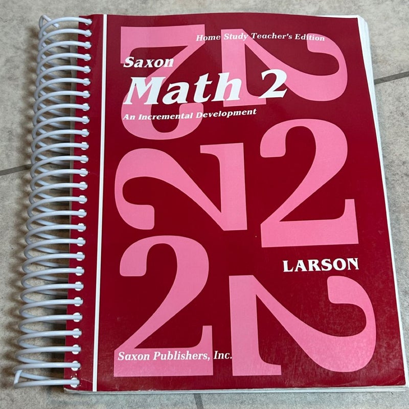 Saxon math 2