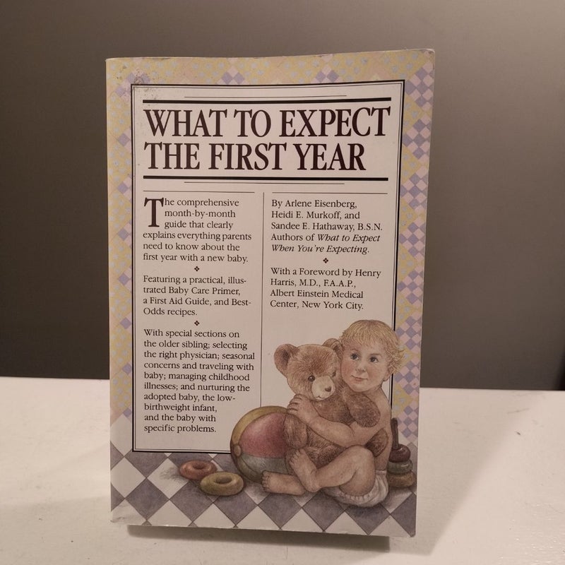 What to Expect the First Year