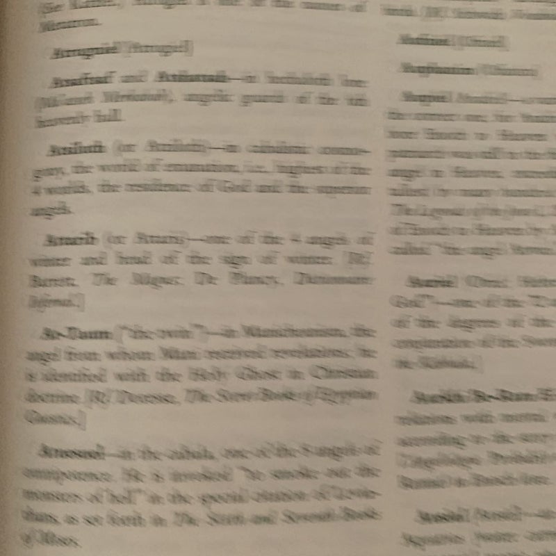 A Dictionary of Angels
