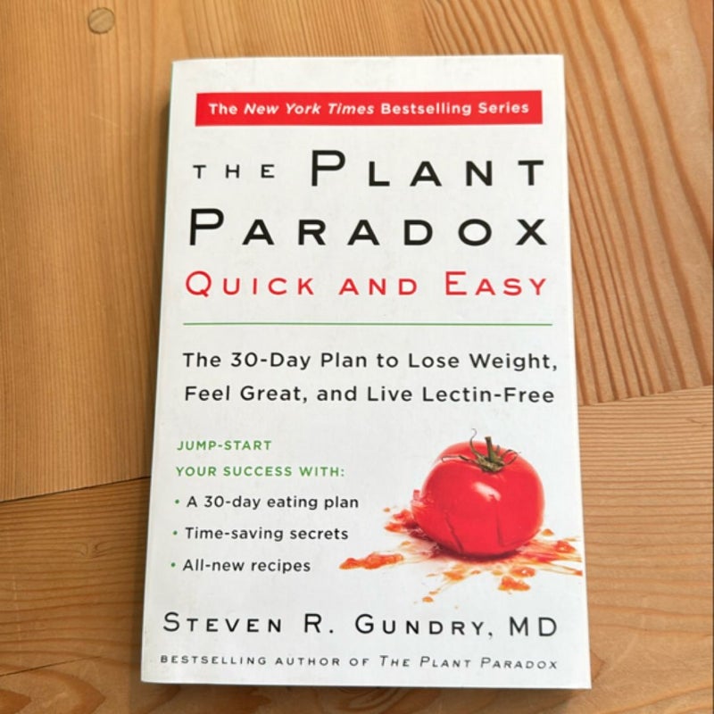 The Plant Paradox Quick and Easy