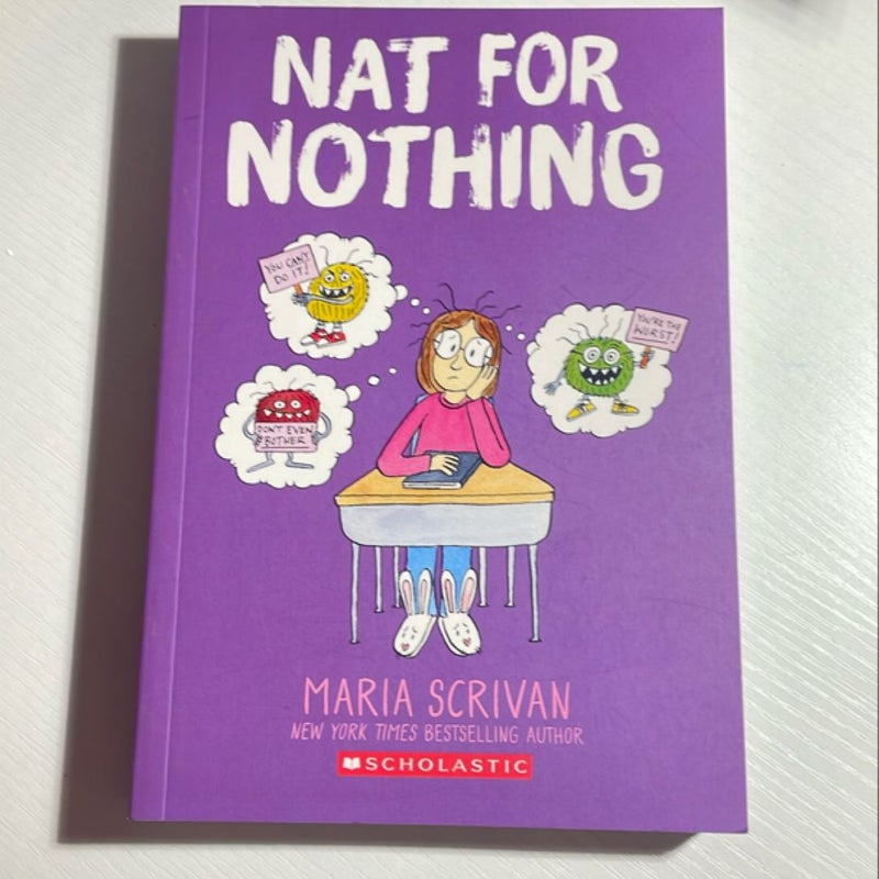 Nat for Nothing: a Graphic Novel (Nat Enough #4)