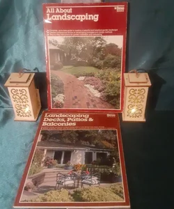 All About Landscaping by Ortho Books, 1988 paperback. Some cover wear & creases. Ok shape. 112 pages

Landscaping, Decks, Patios & Balconies. 96 pages