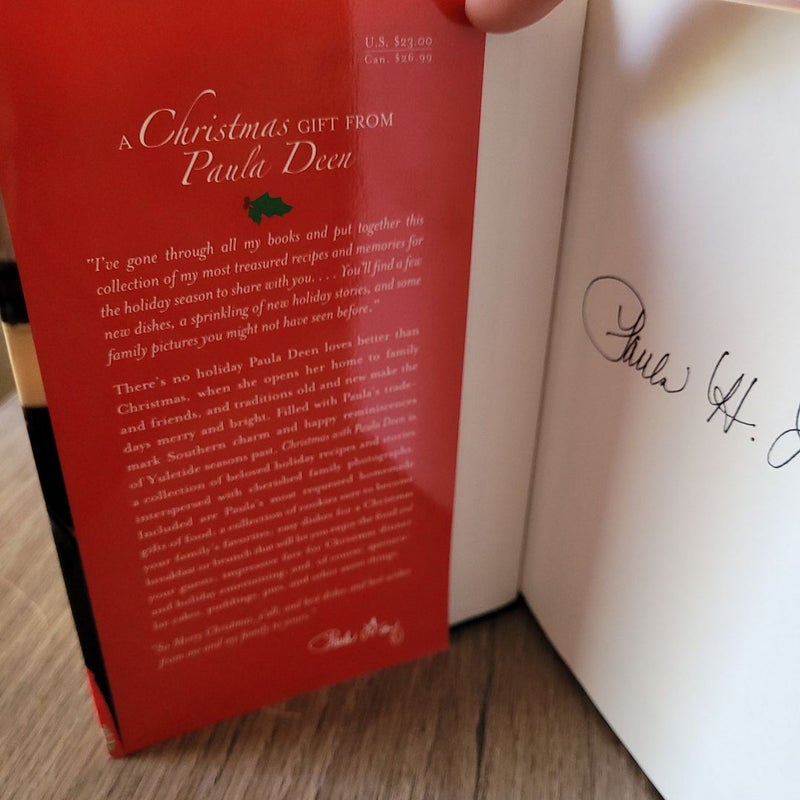 Christmas with Paula Deen- SIGNED