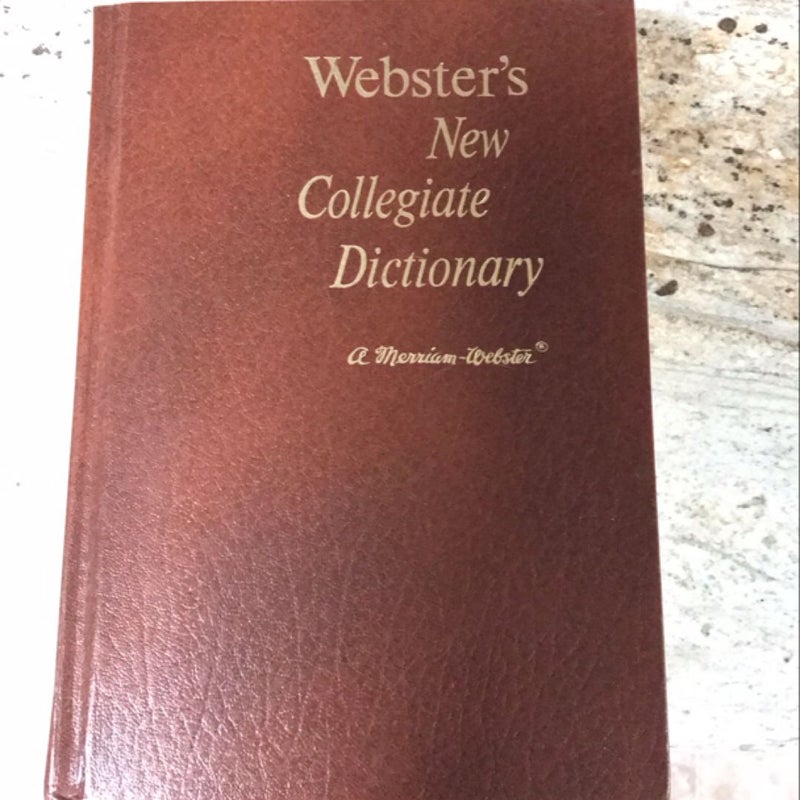 Webster's New Collegiate Dictionary