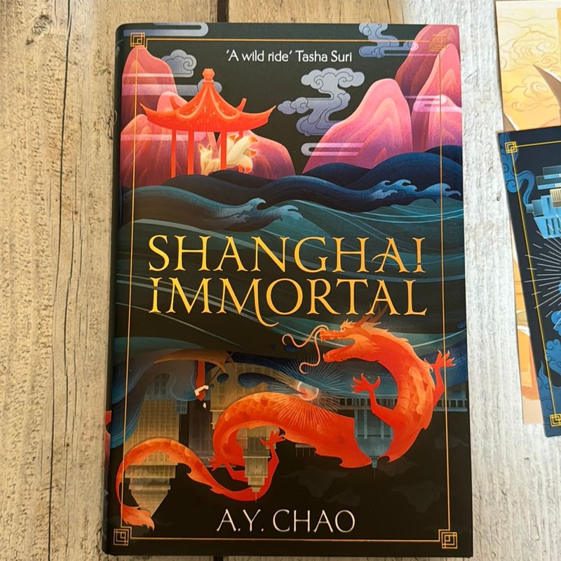 Shanghai Immortal - fairyloot special edition signed 