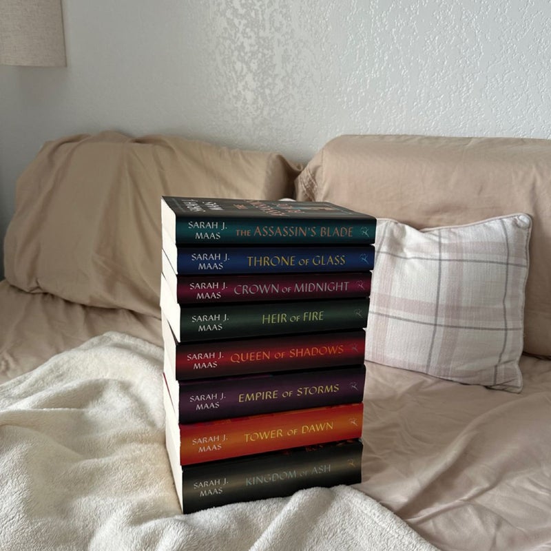 Throne of Glass Paperback Full Set