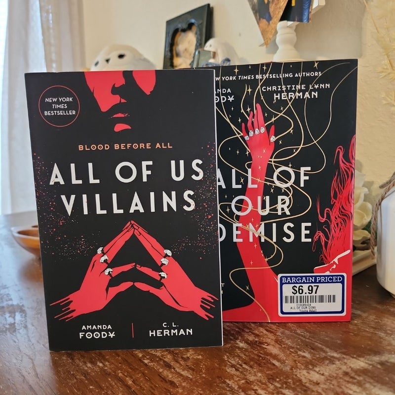 All of Us Villains (both books)