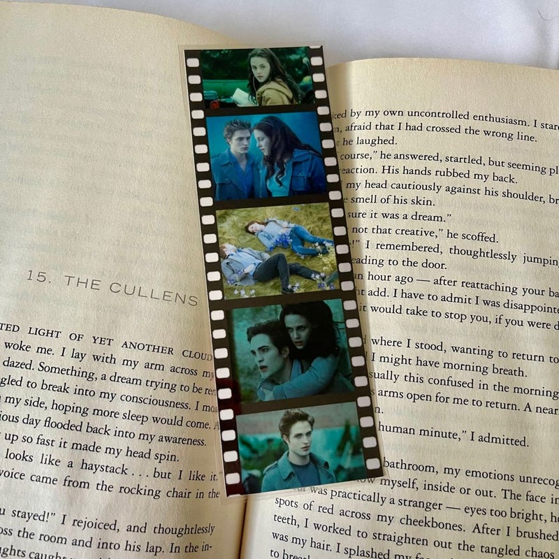 Twilight film bookmark