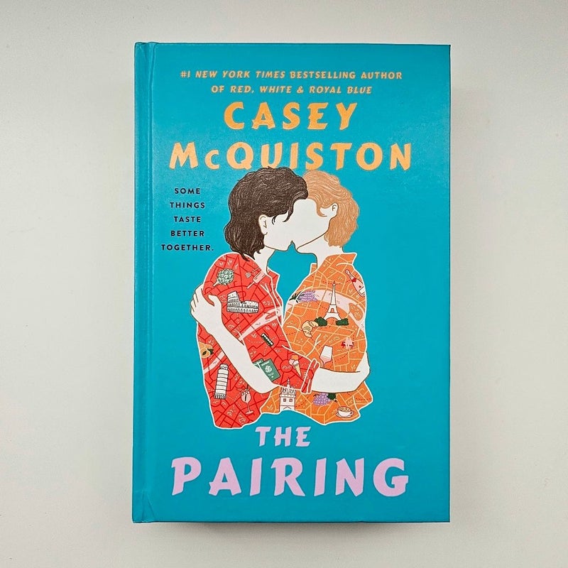 The Pairing by Casey McQuiston Litjoy Special Edition Endpaper Artwork Hardcover NEW