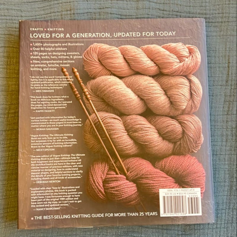 Vogue Knitting Ultimate Knitting Bo-N/R