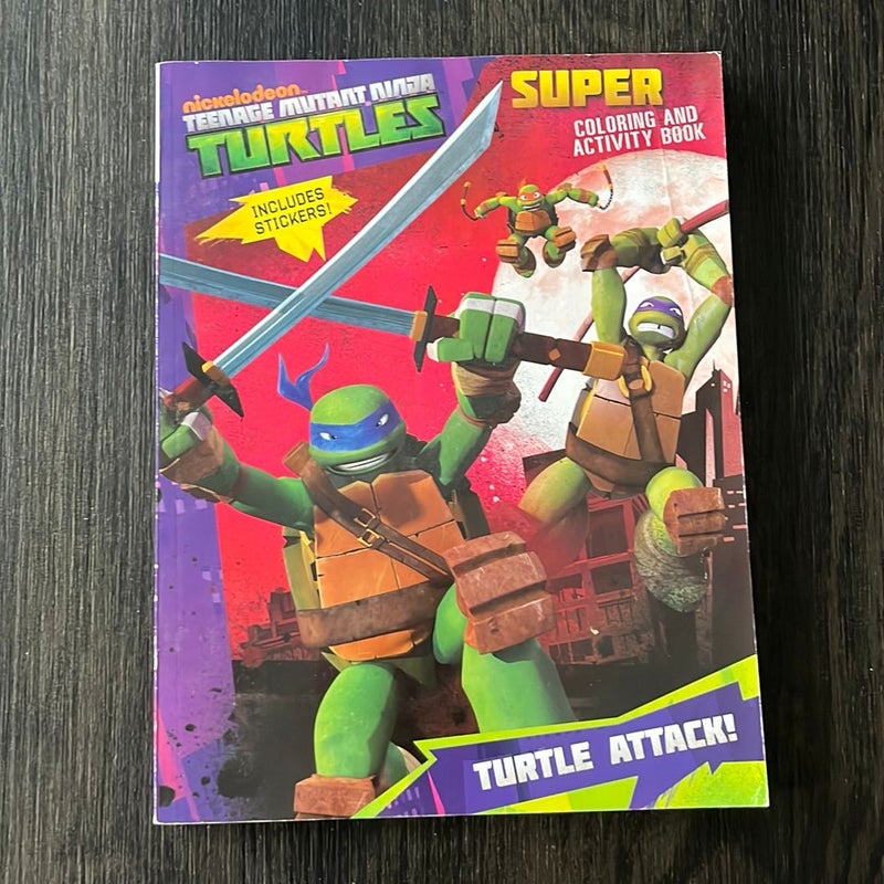 Teenage Mutant Ninja Turtles Coloring and Activity Book